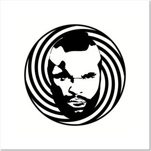 Hypnotic Mr. T Posters and Art